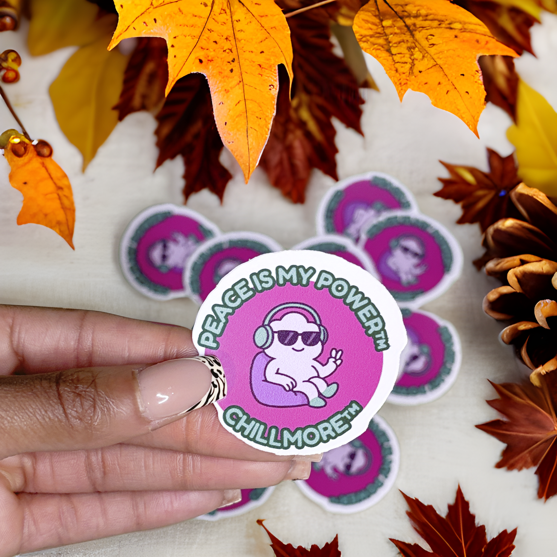 Chillmore Fall Reset Sticker Pack