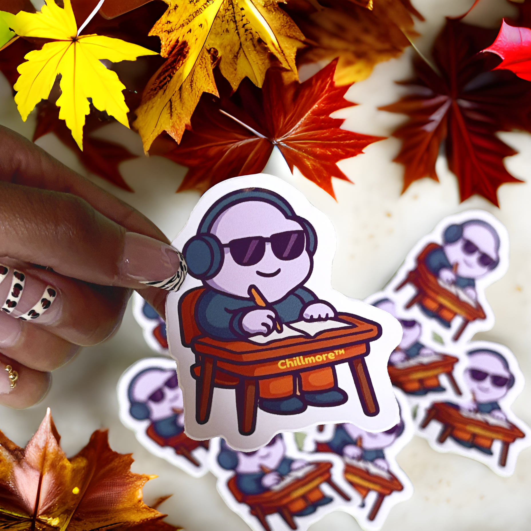 Chillmore Fall Reset Sticker Pack