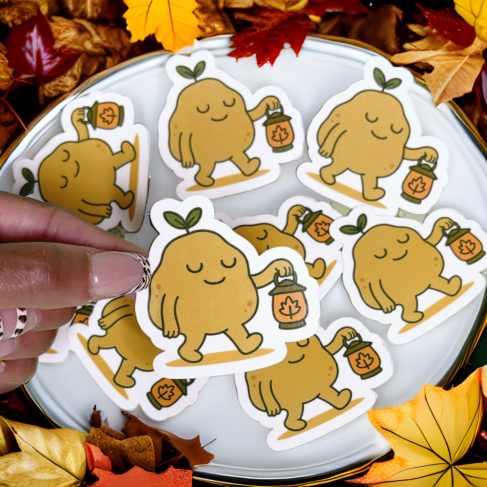 Steady Eddy Fall Reset Sticker Pack