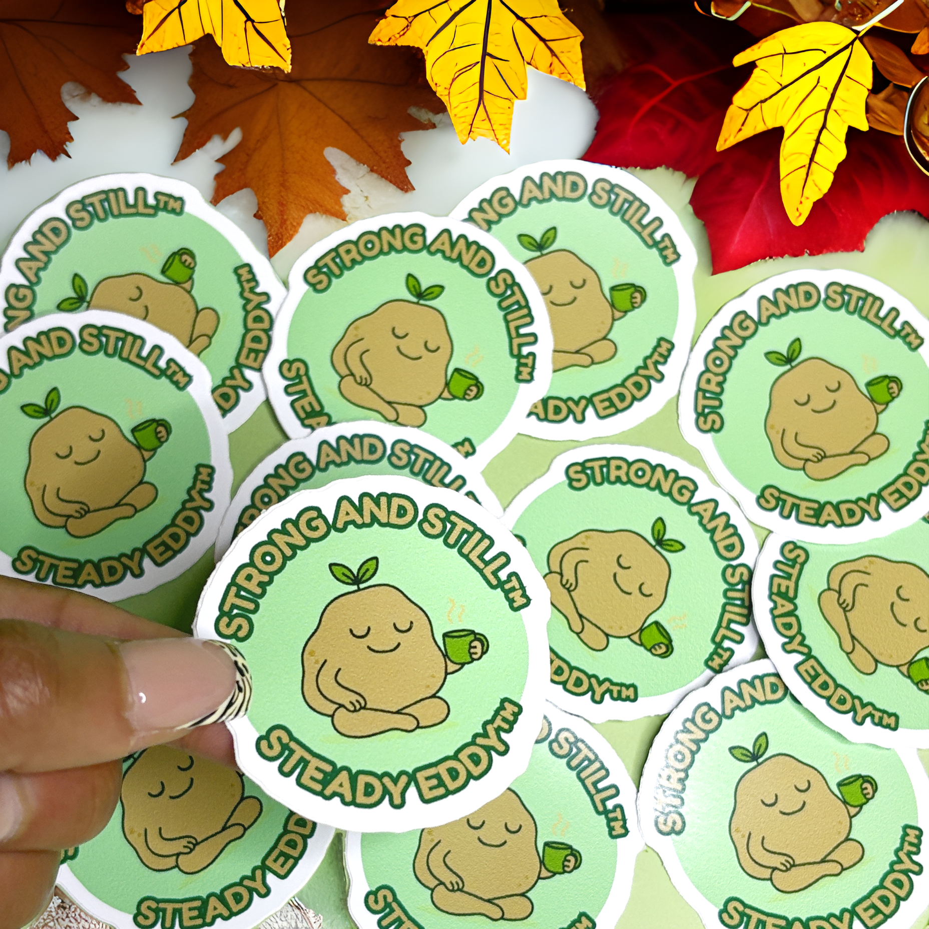 Steady Eddy Fall Reset Sticker Pack