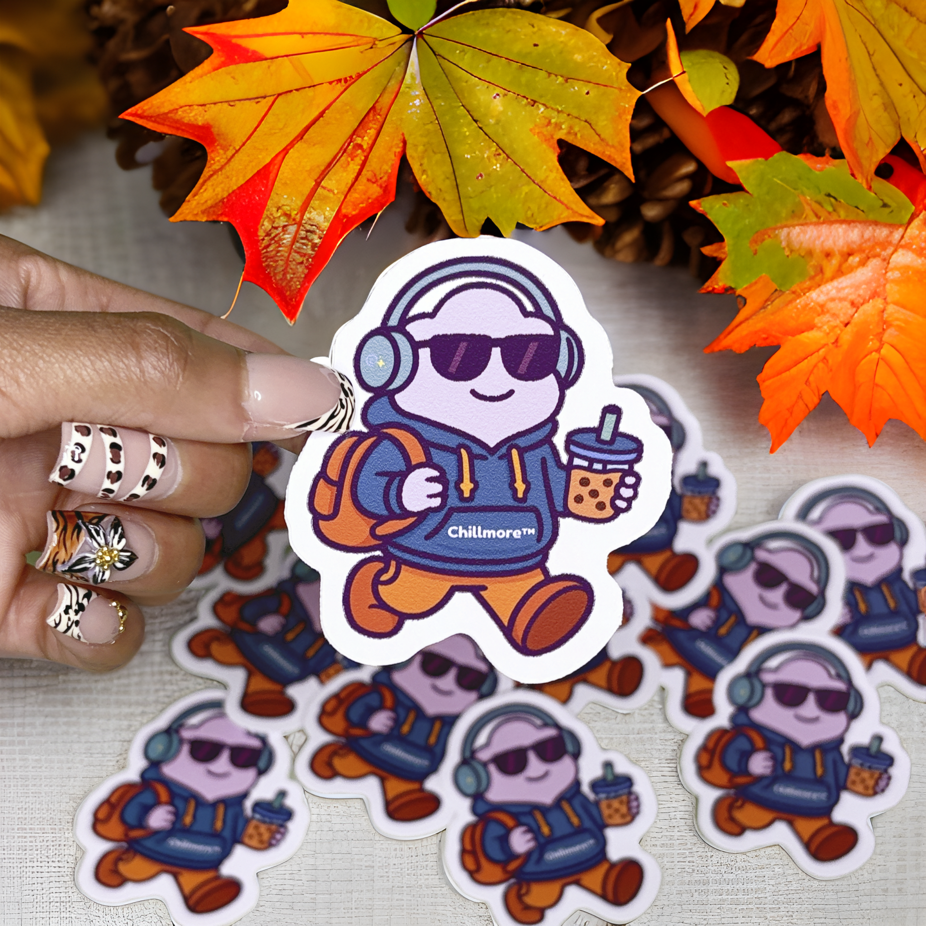 Chillmore Fall Reset Sticker Pack