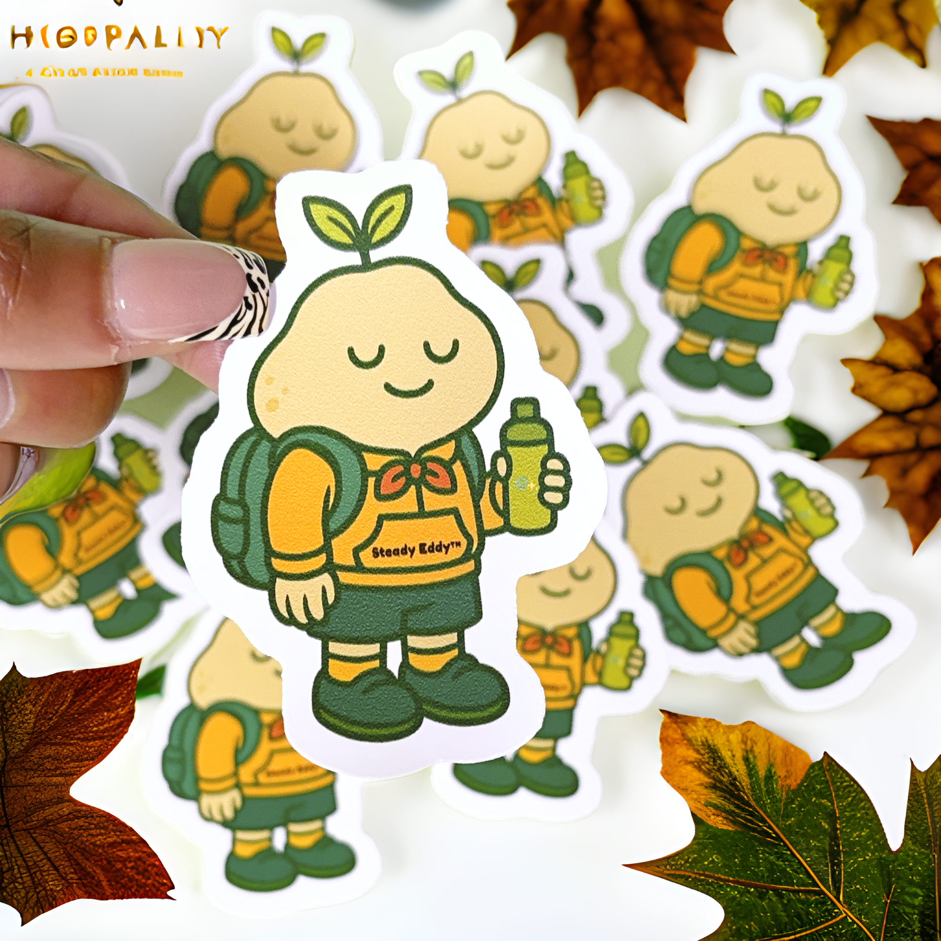 Steady Eddy Fall Reset Sticker Pack
