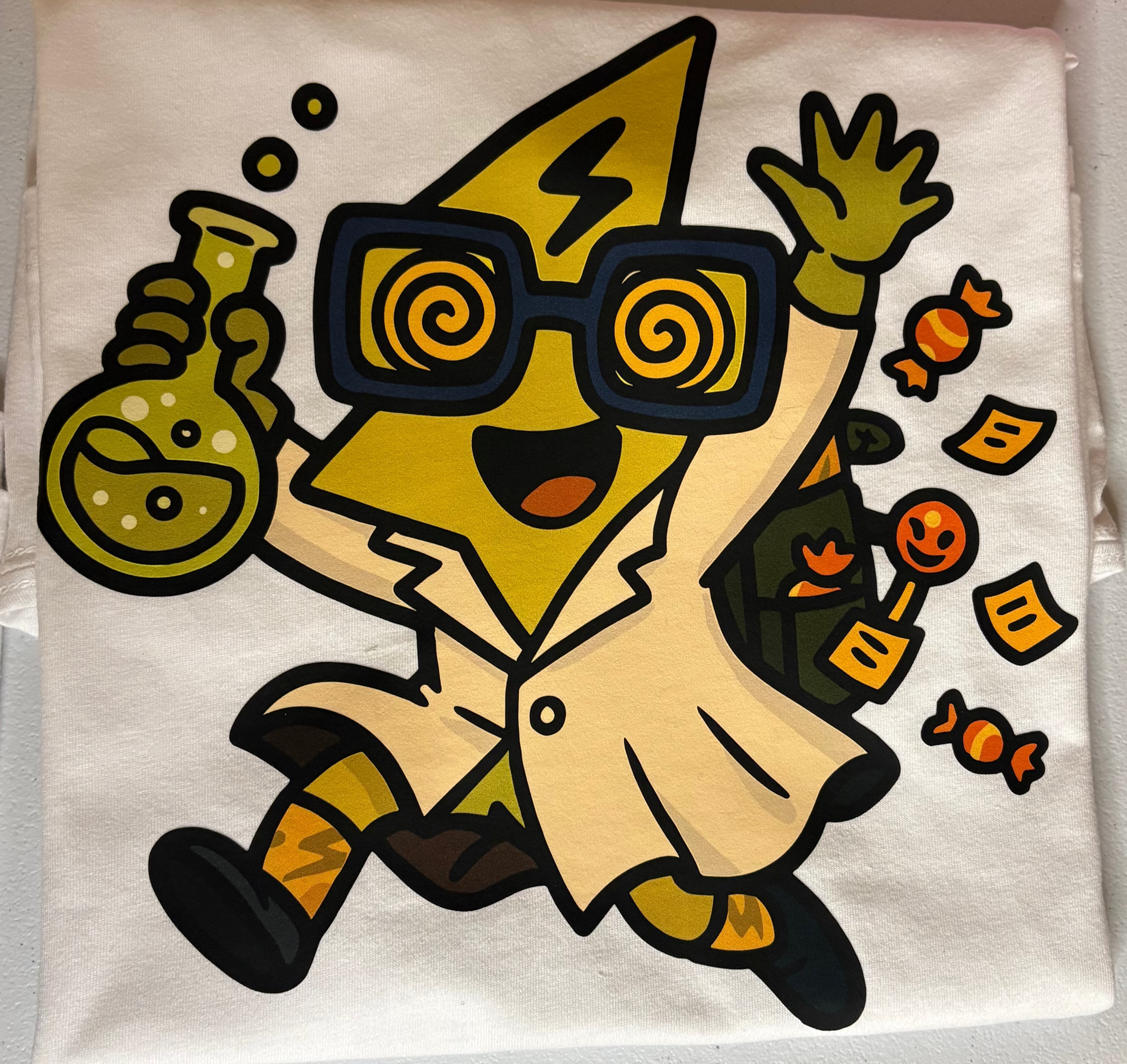 Zany Halloween Tee – “Too Much? Never.”