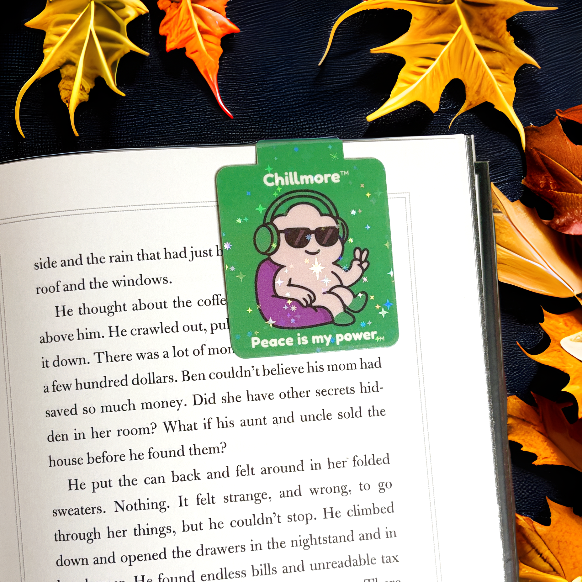 Chillmore Calm Magnetic Bookmark