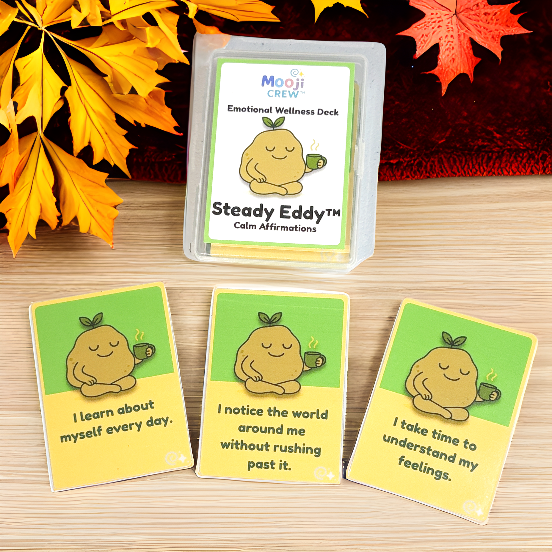 Steady Eddy Grounded Affirmation Deck